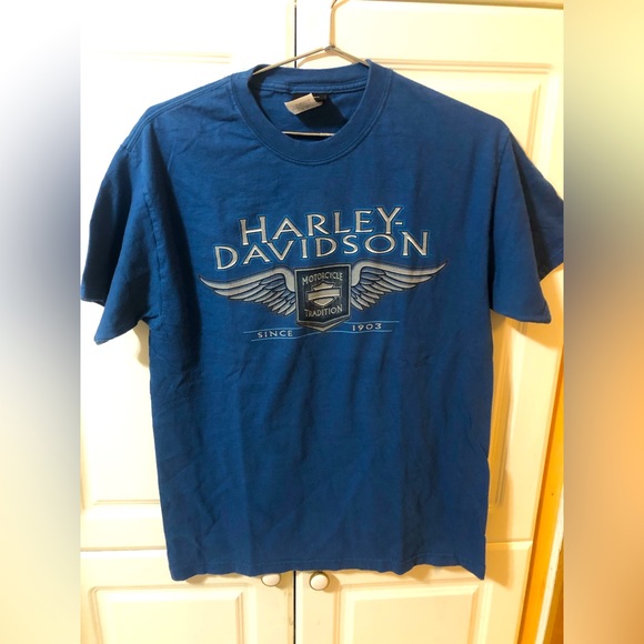 Harley Davidson Dudley Perkins Co Original Short Sleeve T-Shirt Size M - Picture 1 of 3
